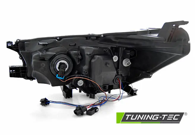 Headlights Toyota Hilux 16-20 Projector LED Black – náhľad 4