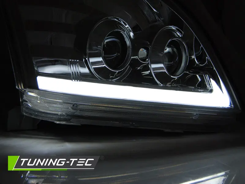Headlights Toyota Land Cruiser 120 03-09 Dynamic Chrome – náhľad 2