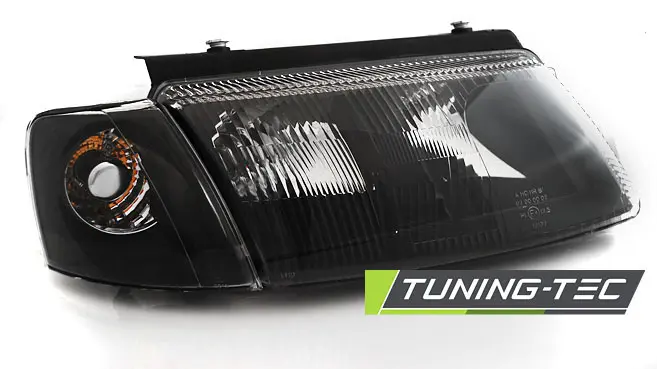 Headlights VW Passat B5 H7/H4 Black – náhľad 2