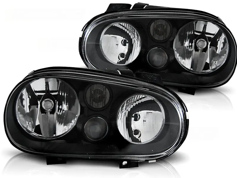 Headlights VW Golf 4 97-03 Black
