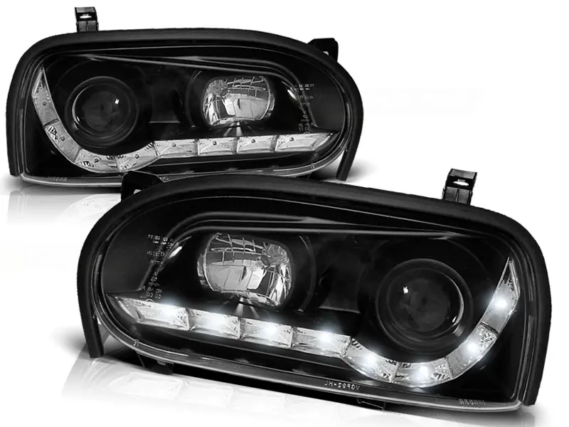 Predné svetlá VW Golf 3 Devil Eyes Black