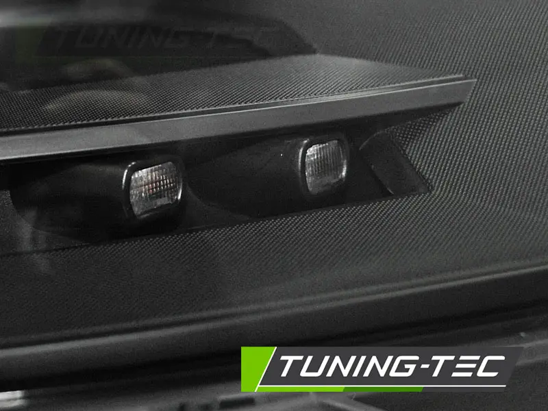 Predné svetlá VW T5 10-15 True DRL Black – náhľad 2