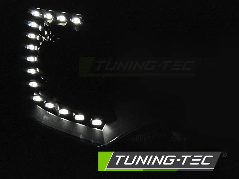 Predné svetlá VW T5 10-15 True DRL Black – náhľad 5