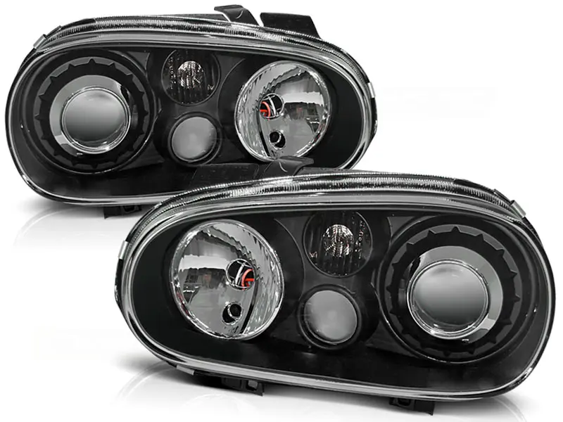 Headlights VW Golf 4 97-03 Black