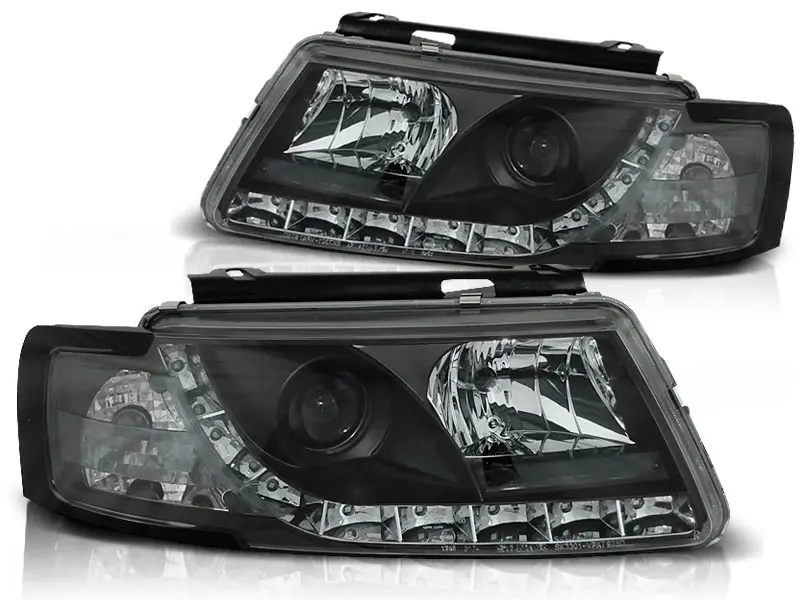 Headlights VW Passat B5 Devil Eyes Black