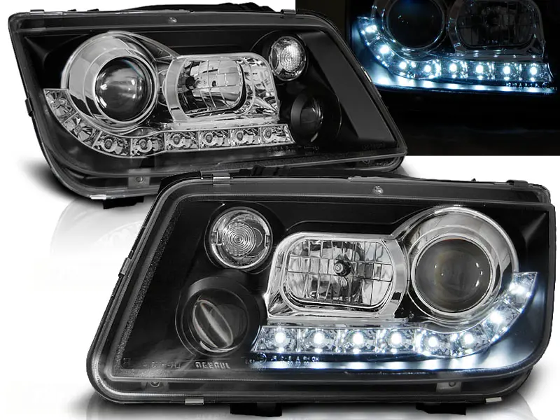 Headlights VW Bora DE Black
