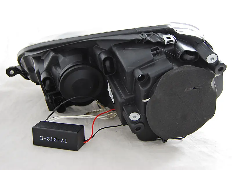 Headlights VW Golf 5 CCFL Angel Eyes Black – náhľad 2