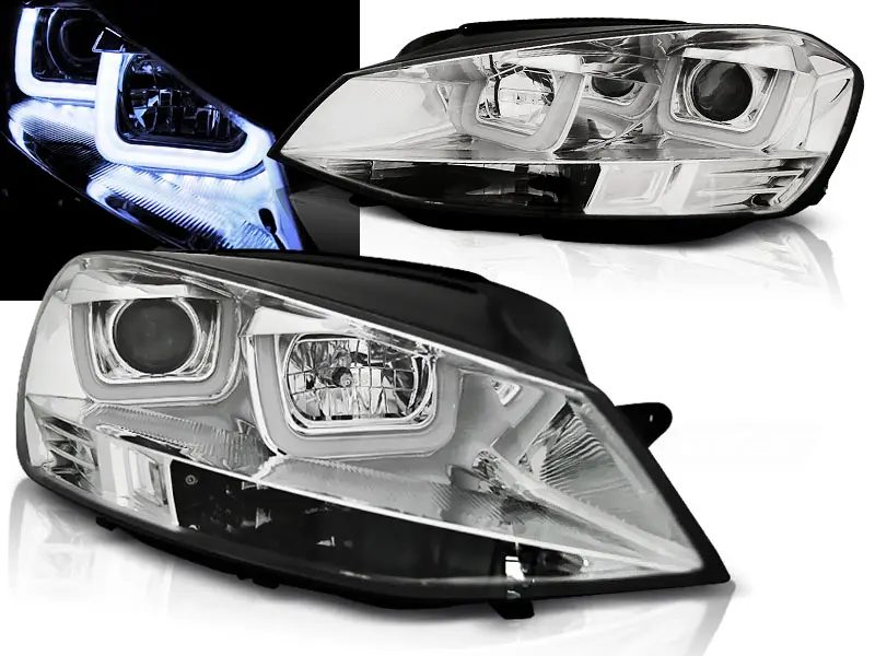 Headlights VW Golf 7 U-TYPE Chrome
