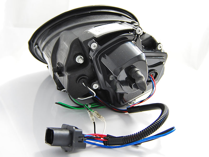 Headlights VW New Beetle 98-05 LED Chrome – náhľad 2
