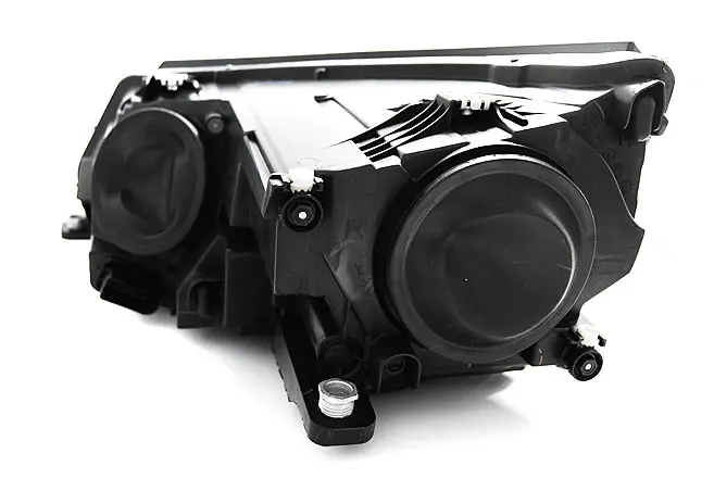 Headlights VW Tiguan 11-15 with Daytime Running Lights Black – náhľad 3