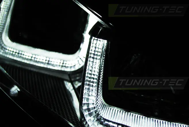 Headlights VW Golf 7 U-Type Line Black – náhľad 3
