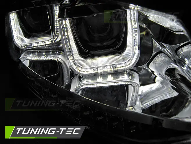 Headlights VW Polo 6R 09-14 U-Type Chrome – náhľad 3