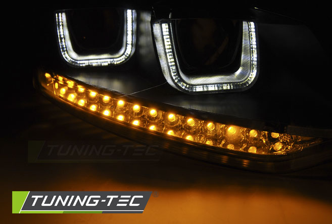 Headlights VW Polo 6R 09-14 U-Type Dynamic Black – náhľad 3
