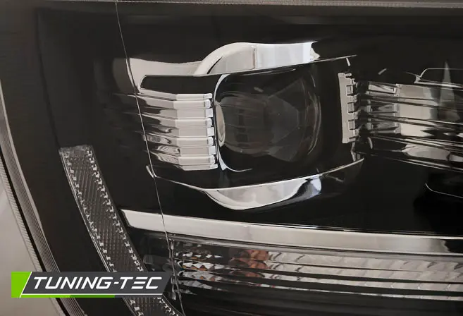 Headlights VW T6 DRL LED Black – náhľad 2