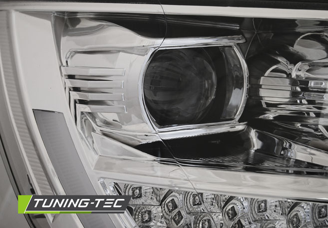 Headlights VW T6 Tube Light Chrome – náhľad 2