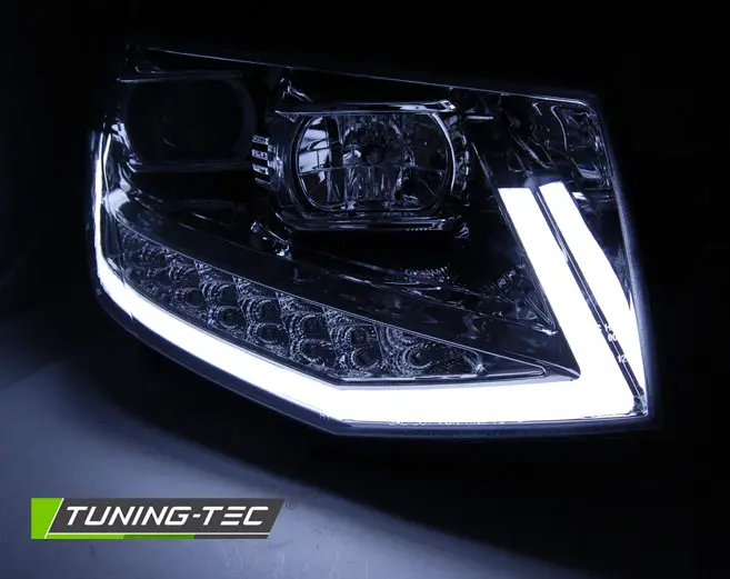 Headlights VW T6 Tube Light Chrome – náhľad 4