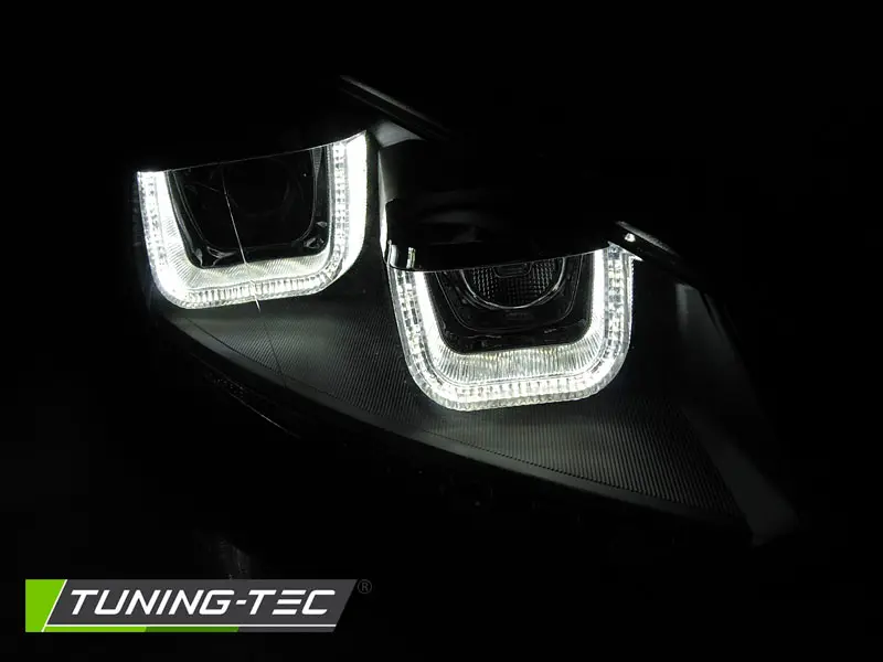 Headlights VW Golf 6 U-Type LED Dynamic Black – náhľad 2
