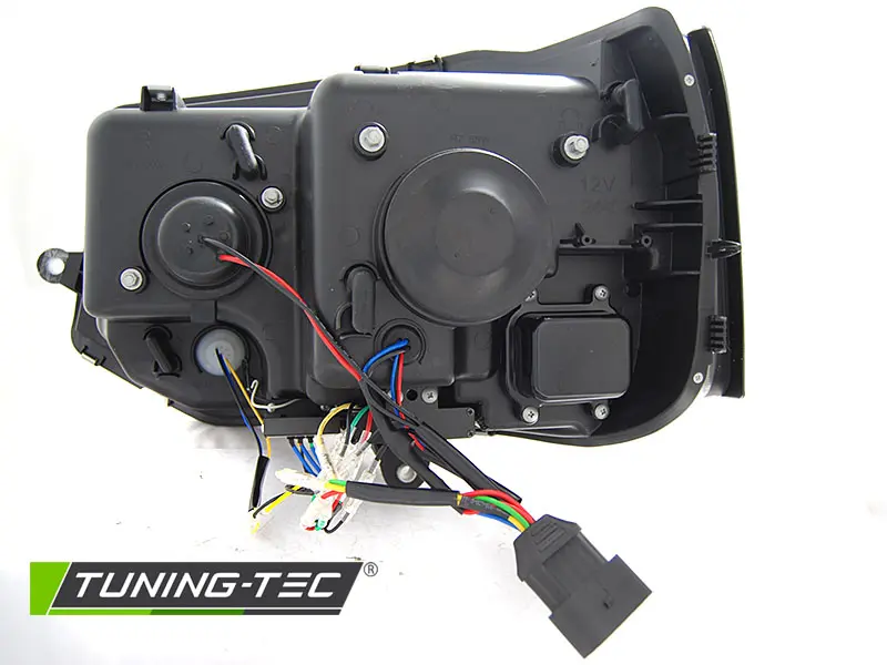 Headlights VW T5.1 10-15 Tube Light Black – náhľad 4