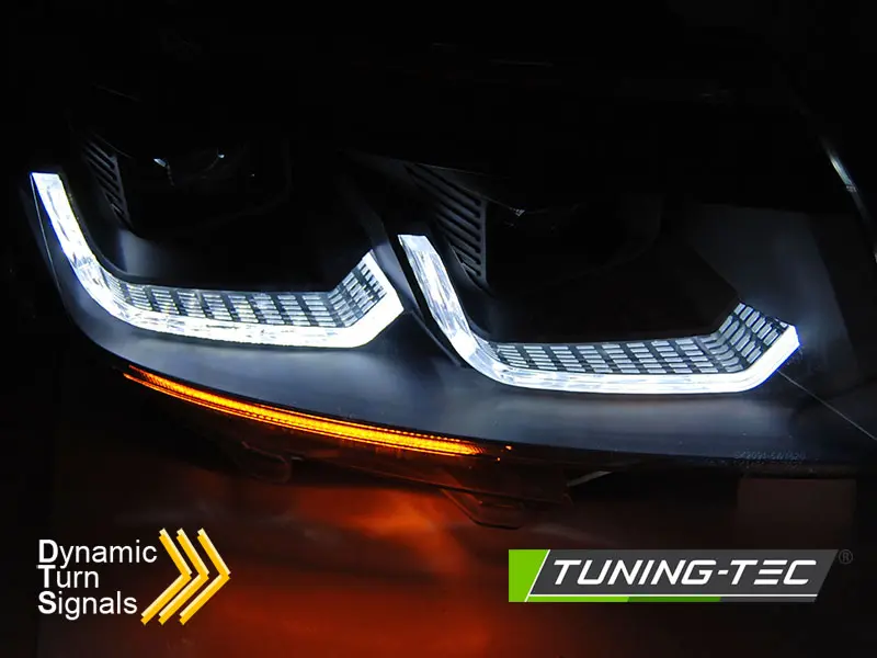 Headlights VW T6.1 LED Dynamic Black 20- – náhľad 3