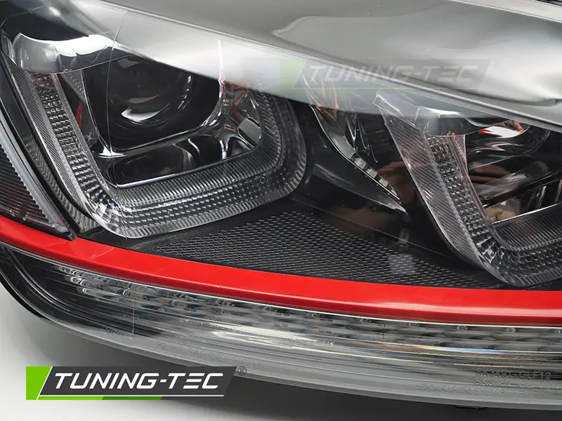 Headlights VW Golf 7 U-Type Red Line Dynamic – náhľad 2
