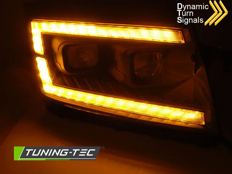 Headlights VW Crafter 2 Full LED Black – náhľad 3