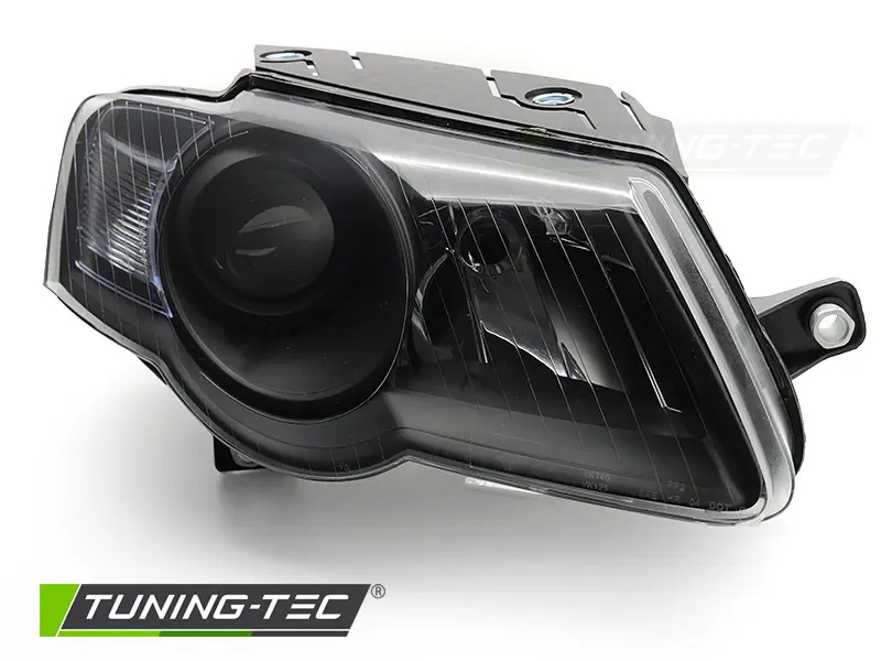 Headlights VW Passat 3C B6 Black – náhľad 2