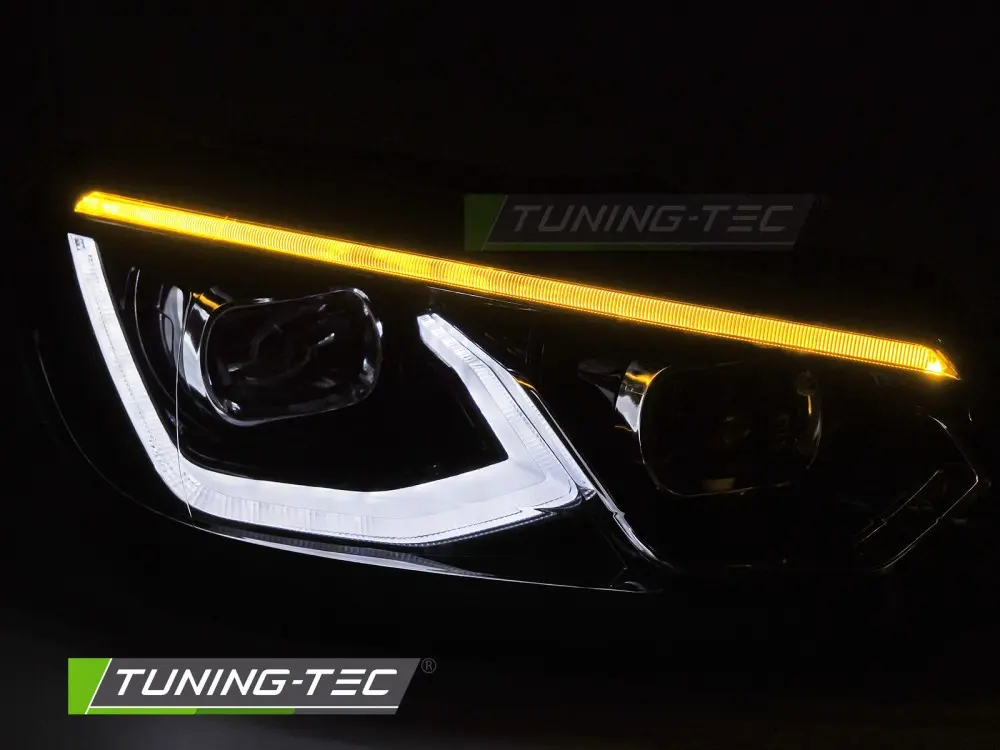 Headlights VW Golf 6 Full LED Black – náhľad 3
