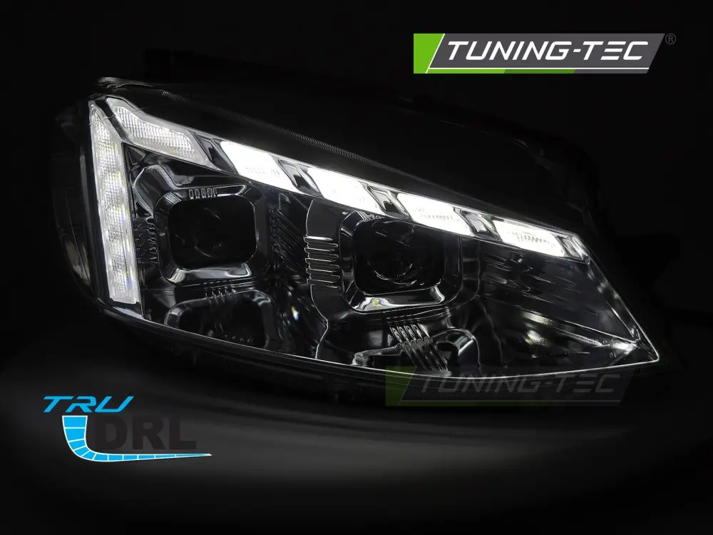 Headlights VW Golf 7 17-19 LED Dynamic Chrome – náhľad 2