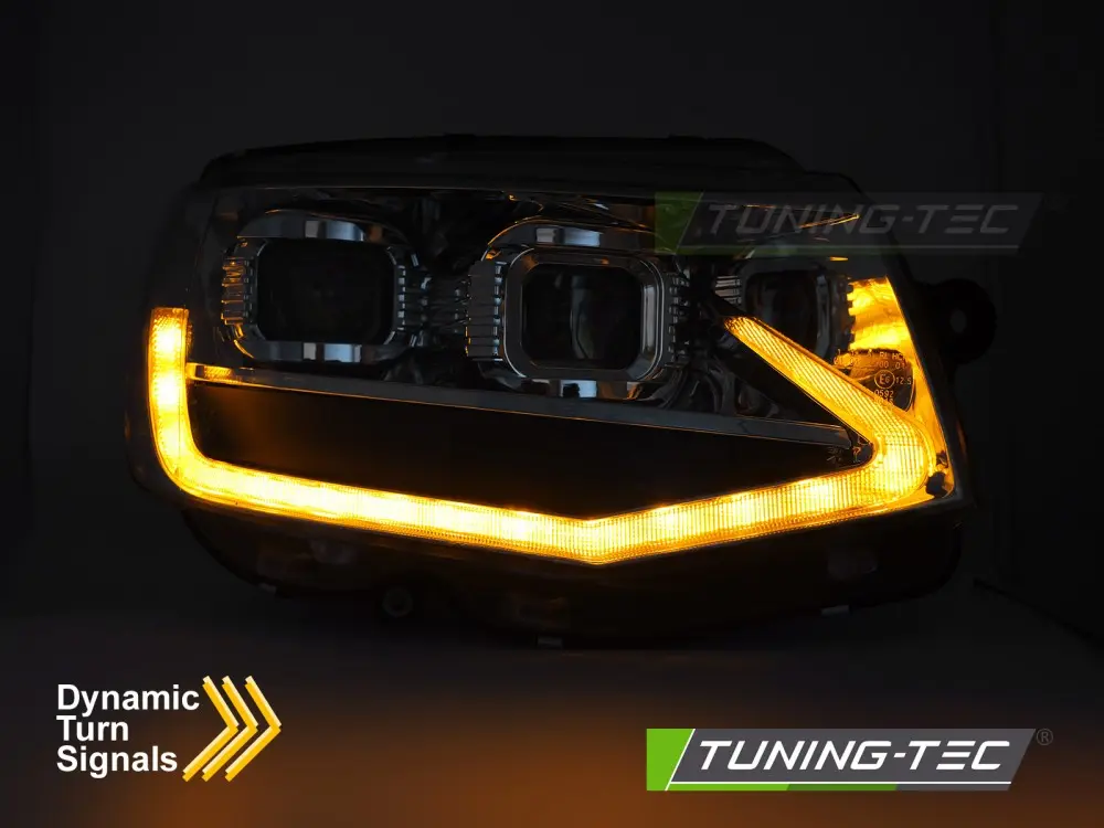 Headlights VW T6 Full LED Chrome – náhľad 4