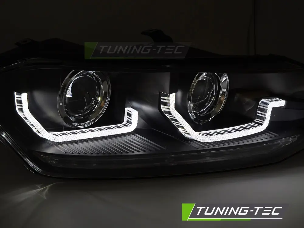 Headlights VW Polo 2G LED Dynamic Black – náhľad 2