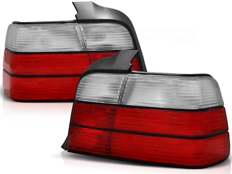 Tail lights BMW E36 Sedan Red White