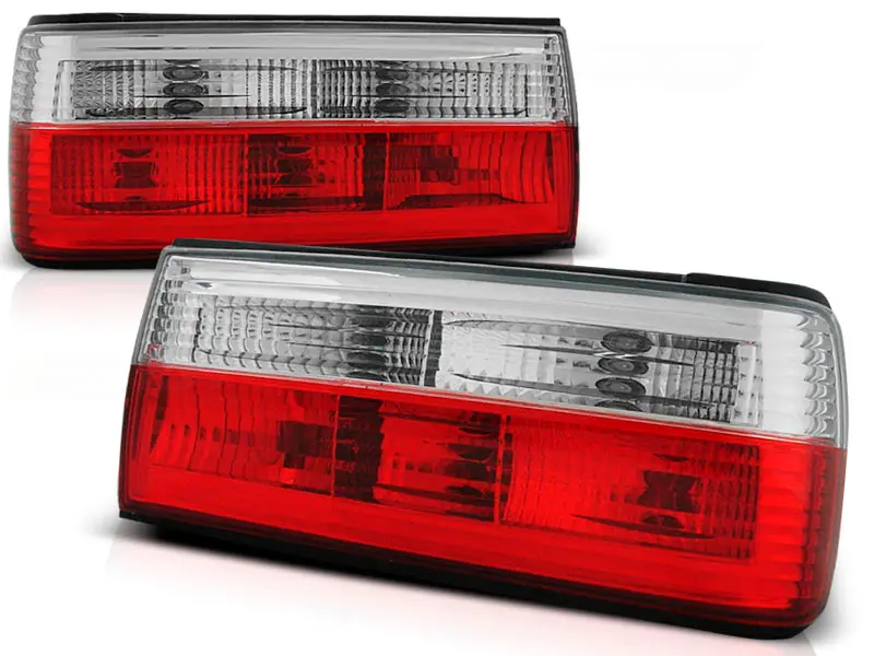 Tail lights BMW E30 87-94 Clear Red