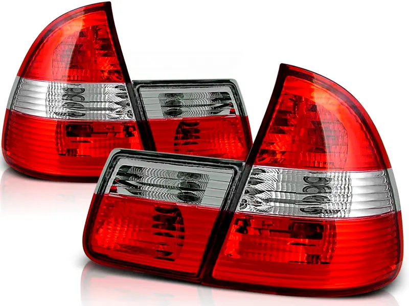 Tail lights BMW E46 Touring 98-05 Clear Red White