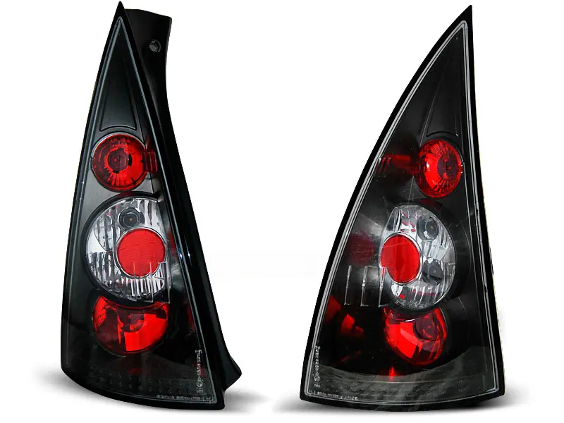 Tail lights Citroën C3 Black