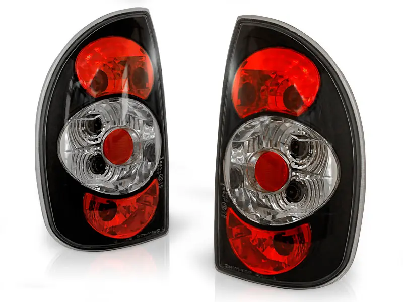 Tail lights Opel Corsa B 5-D 93-00 Black