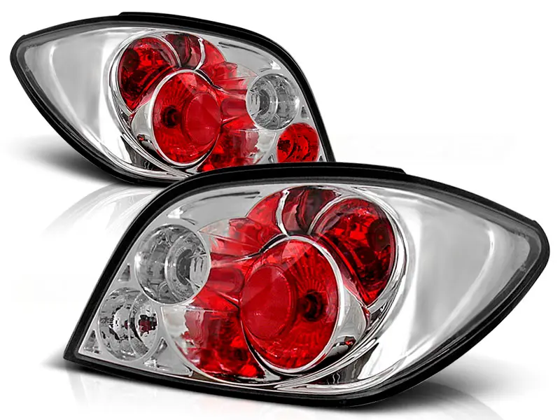 Tail lights Peugeot 307 01-07 Chrome