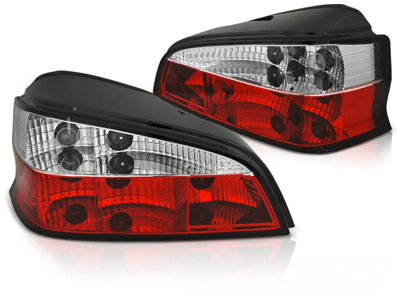 Tail lights Peugeot 106 96-03 Red White