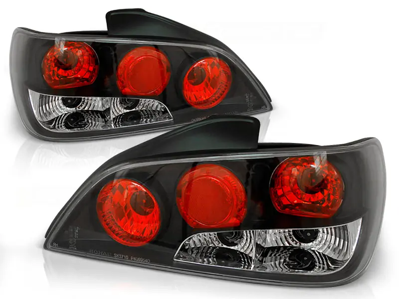 Tail lights Peugeot 406 Black