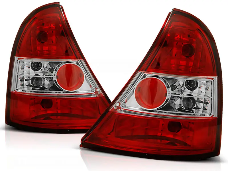 Tail lights Renault Clio 98-01 Red White