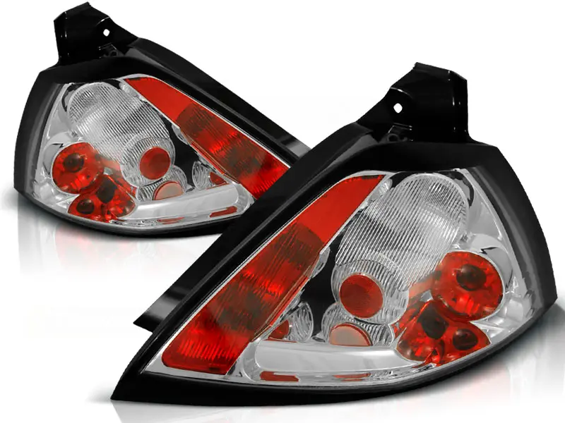 Tail lights Renault Megane 02-05 Chrome