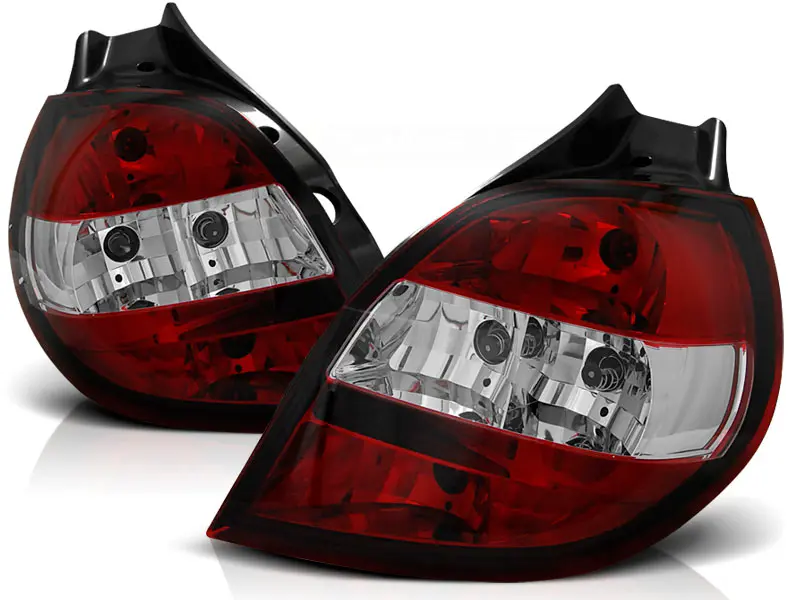 Tail lights Renault Clio 05-09 Red White