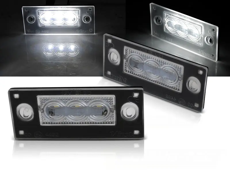 License Plate Lights Audi A3 00-03 A4 B5 99-01 Avant