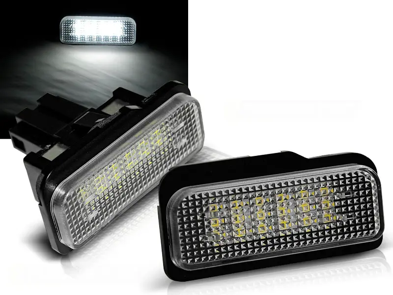 License Plate Lights Mercedes W211 R171 W203 Estate LED
