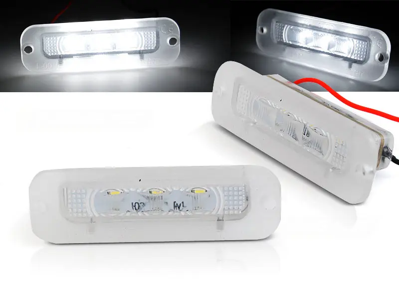 License Plate Lights Mercedes G W463 90-12 LED
