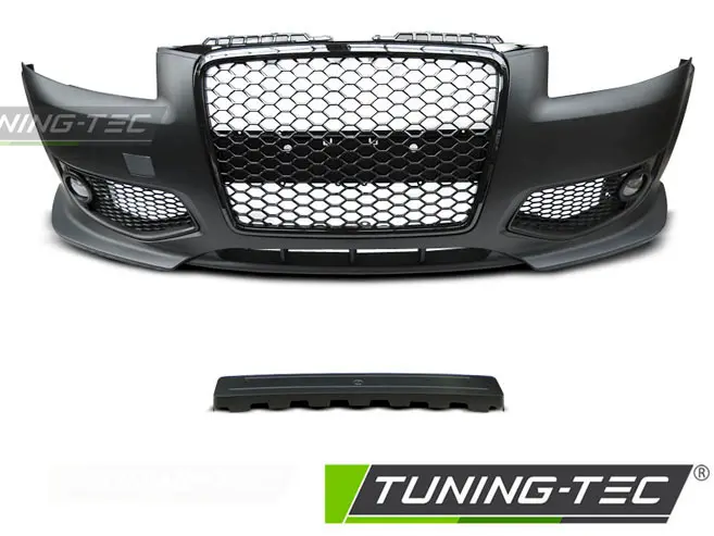 Front Bumper Audi A3 8P 05-08 RS Style Black – náhľad 2