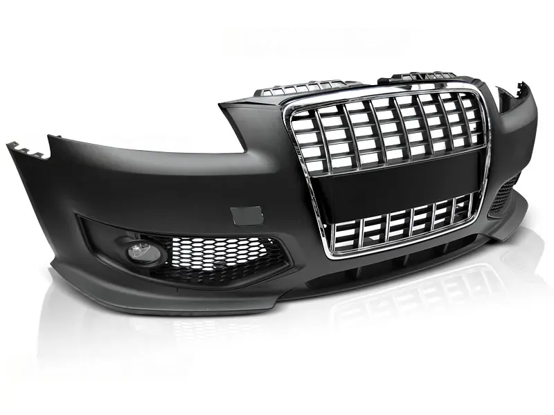 Front Bumper Audi A3 05-08 S8 Style Chrome
