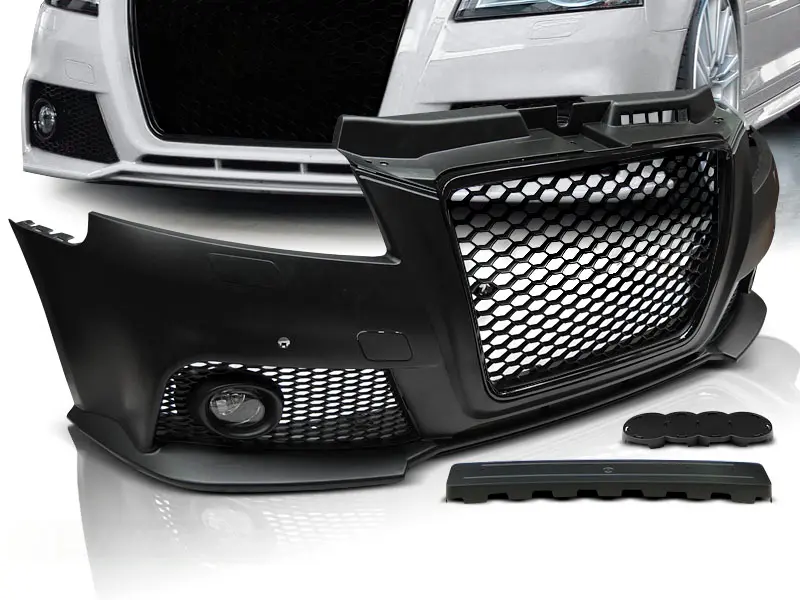 Front Bumper Audi A3 8P 08-12 Sport PDC Black