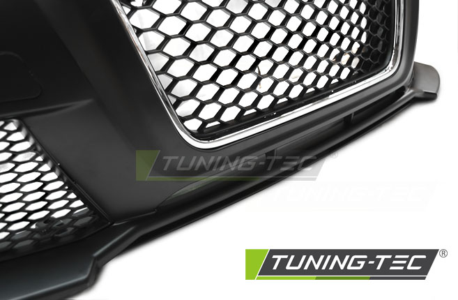 Front Bumper Audi A3 8P 08-12 Sport PDC Black Chrome – náhľad 5