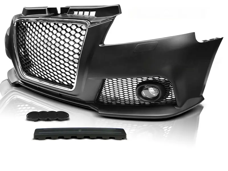 Front Bumper Audi A3 8P 08-12 Sport Black Chrome
