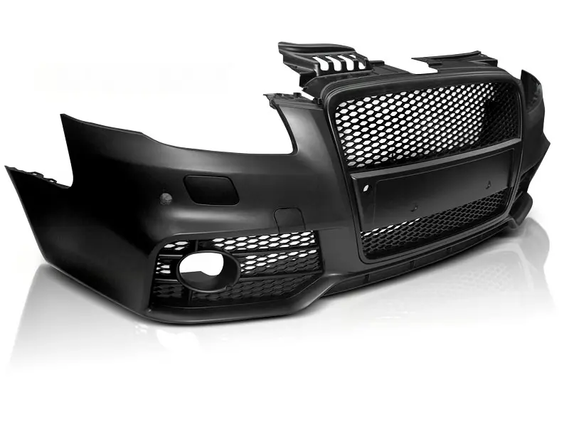 Front Bumper Audi A4 04-08 Sport PDC Black